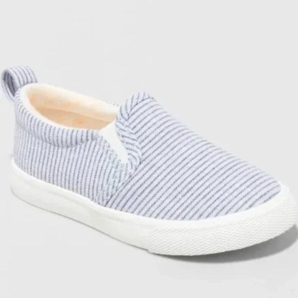 Toddler Boys' Foster Slip-On Sneakers - Size 11C - Blue 👟
